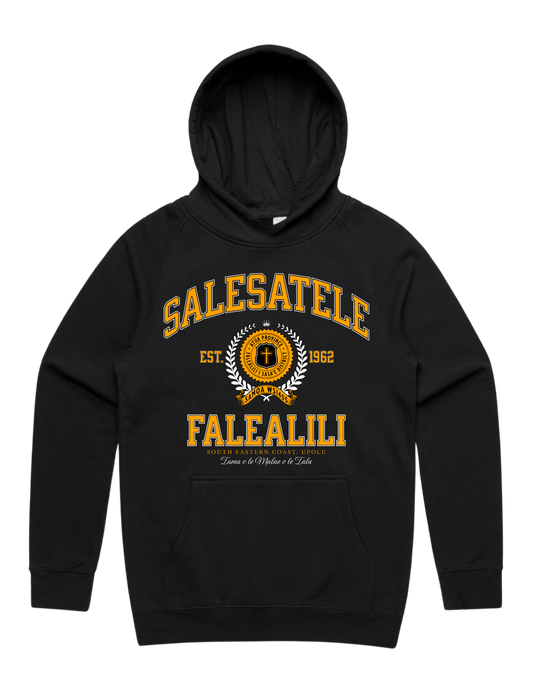 Salesatele Falealili Varsity Supply Hood 5101 - AS Colour - Gold Print