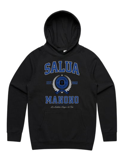 Salua Manono Varsity Supply Hood 5101 - AS Colour - Mid Blue Print