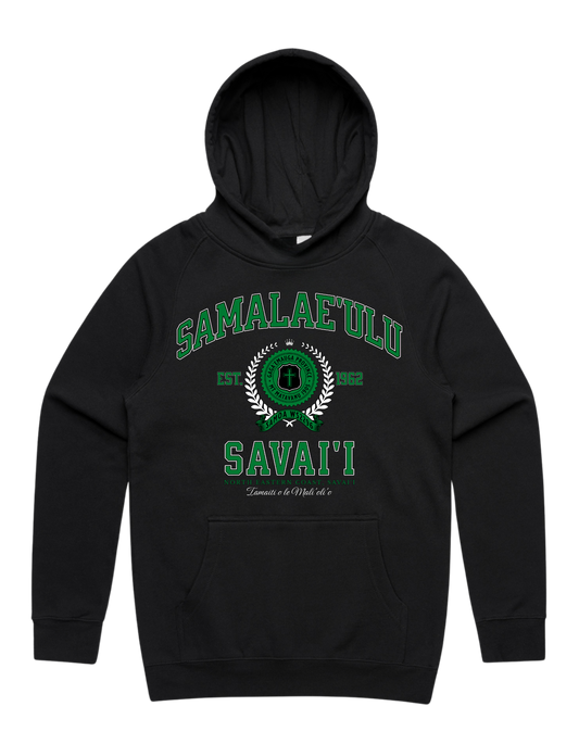 Samalaeulu Varsity Hood 5101 - AS Colour - Green Print