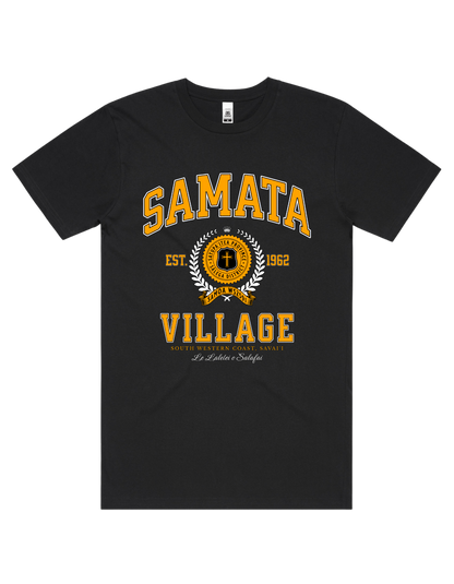 Samata Varsity Tee 5050 - AS Colour - Gold Print