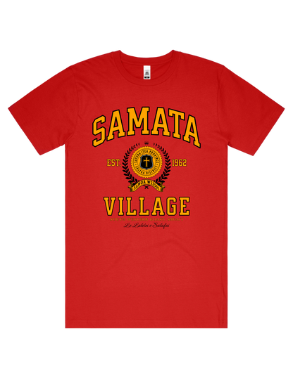 Samata Varsity Tee 5050 - AS Colour - Gold Print