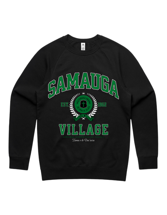 Samauga Varsity Crewneck 5100 - AS Colour - Green Print