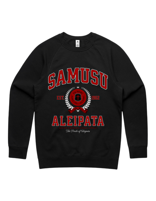 Samusu Varsity Crewneck 5100 - AS Colour - Red Print