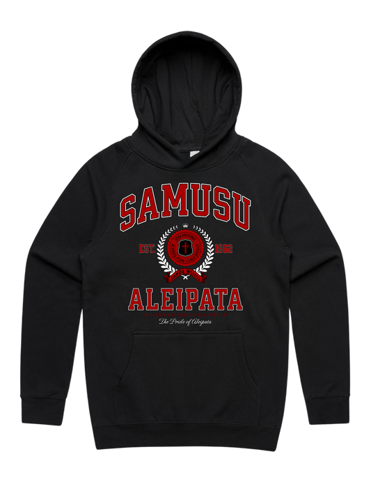 Samusu Varsity Hood 5101 - AS Colour - Red Print