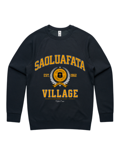 Saoluafata Varsity Crewneck 5100 - AS Colour - Gold Print