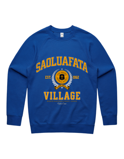 Saoluafata Varsity Crewneck 5100 - AS Colour - Gold Print