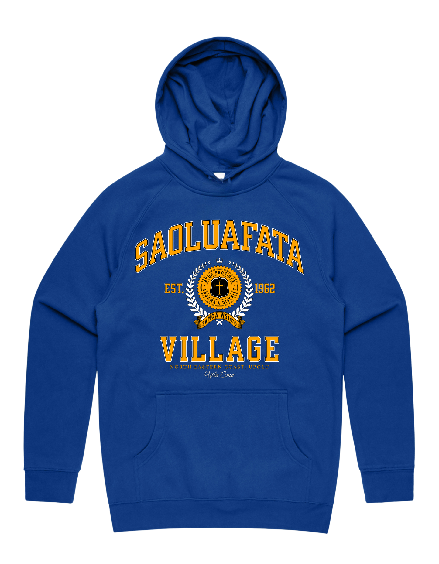 Saoluafata Varsity Supply Hood 5101 - AS Colour - Gold Print