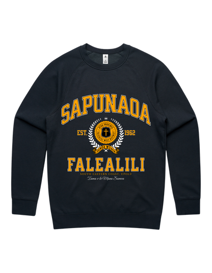 Sapunaoa Varsity Crewneck 5100 - AS Colour - Gold Print