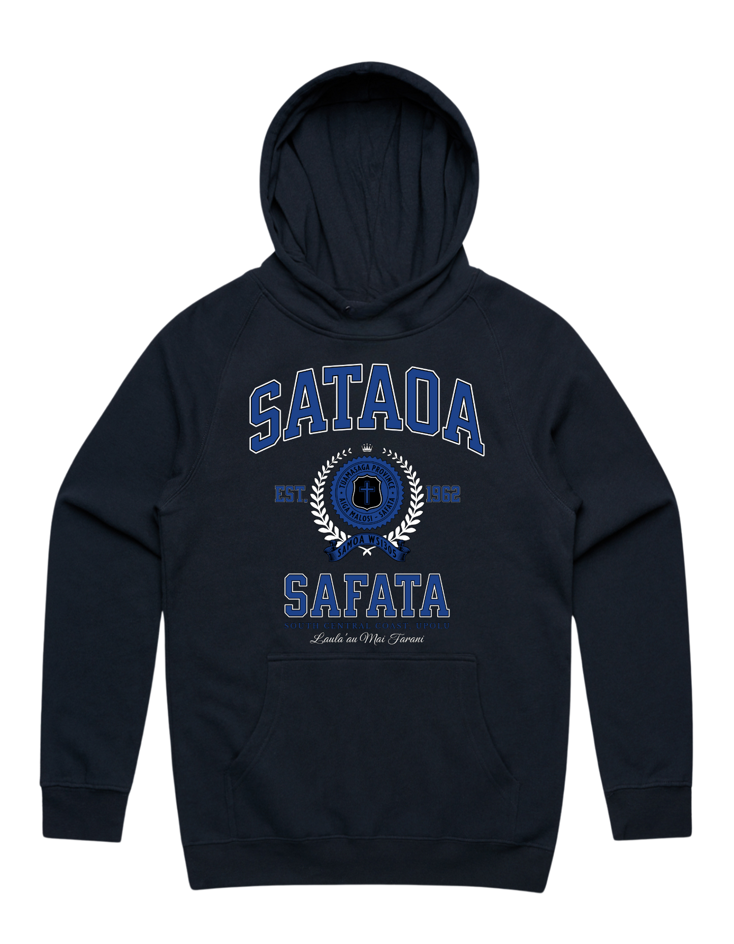 Sataoa Varsity Hood 5101 - AS Colour - Mid Blue Print