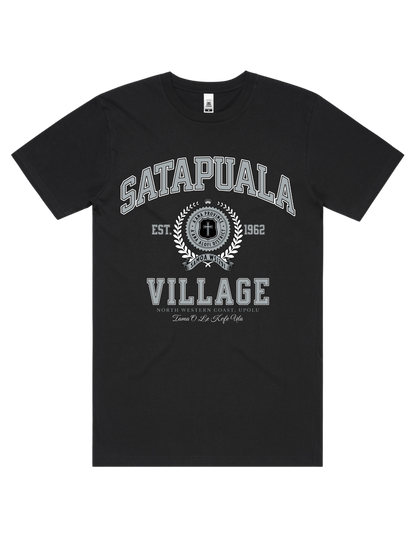 Satapuala Varsity Tee 5050 - AS Colour - Silver Print