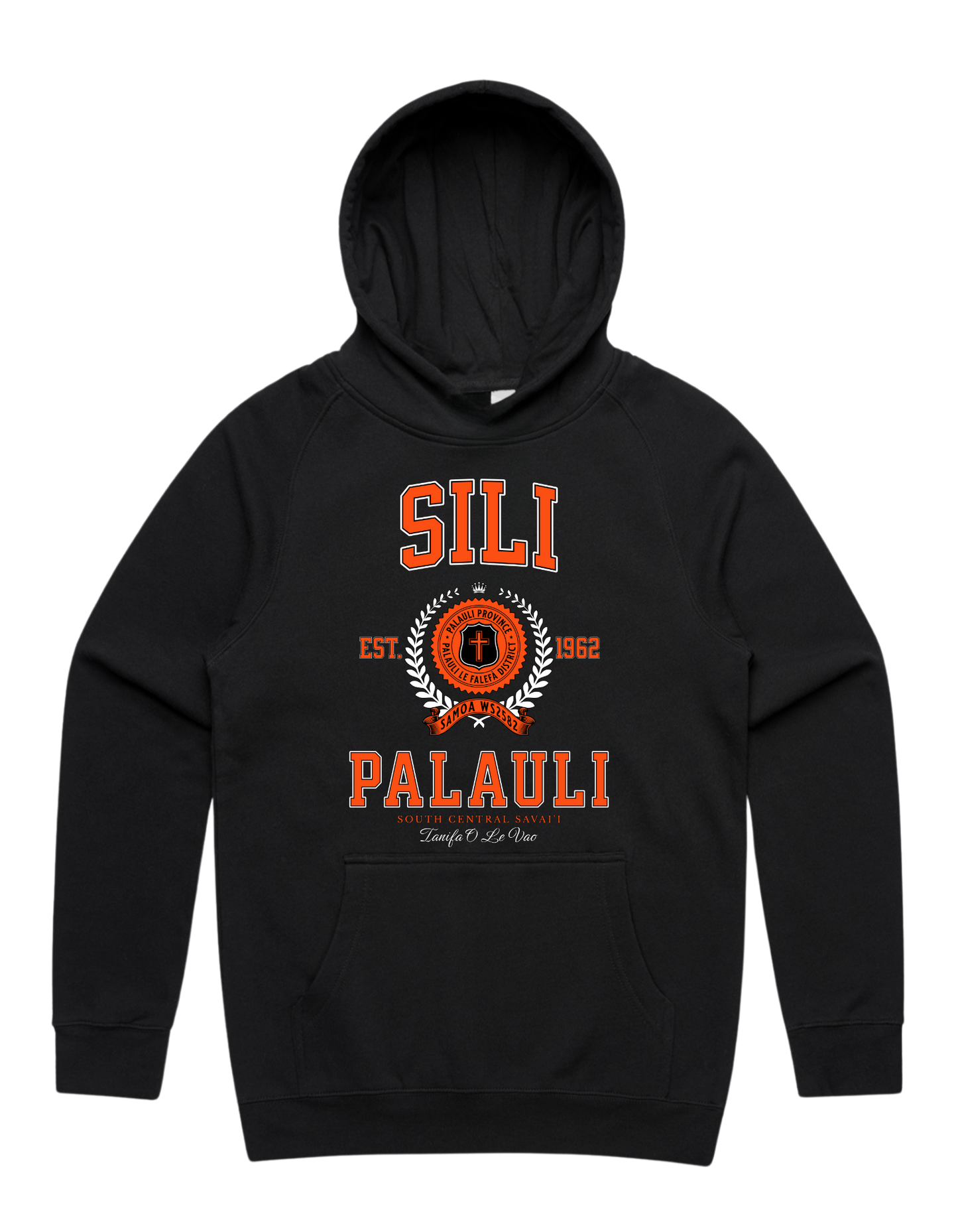 Sili Palauli Varsity Hood 5101 - AS Colour - Orange Print