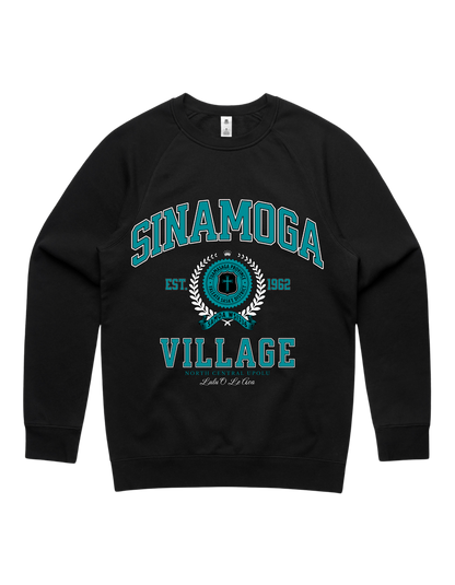 Sinamoga Varsity Crewneck 5100 - AS Colour - Aqua Print