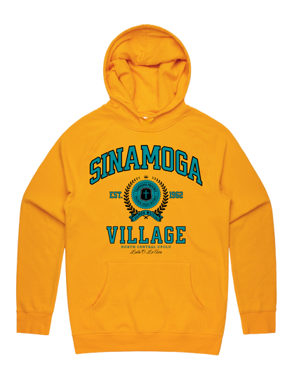 Sinamoga Varsity Supply Hood 5101 - AS Colour - Aqua Print