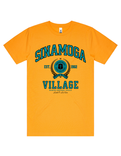 Sinamoga Varsity Tee 5050 - AS Colour - Aqua Print