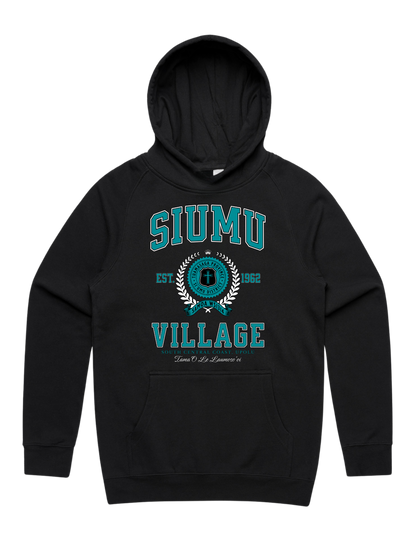 Siumu Varsity Supply Hood 5101 - AS Colour - Aqua Print