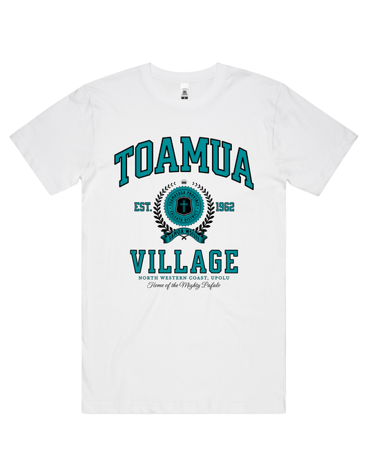 Toamua Varsity Tee 5050 - AS Colour - Aqua Print