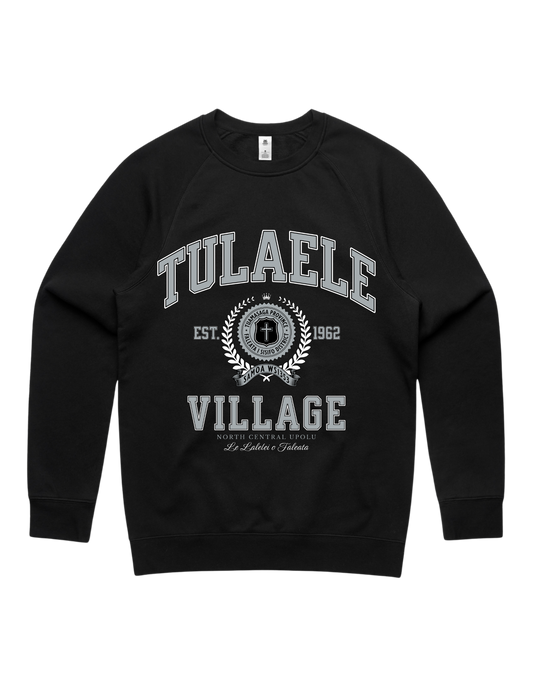 Tulaele Varsity Crewneck 5100 - AS Colour - Silver Print