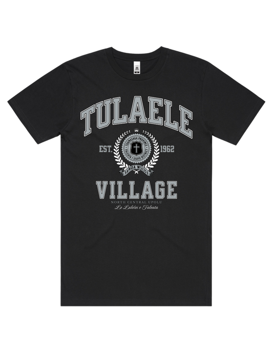 Tulaele Varsity Tee 5050 - AS Colour - Silver Print