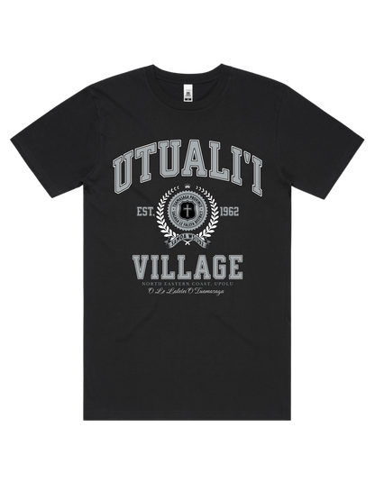 Utuali'i Varsity Tee 5050 - AS Colour - Silver Print