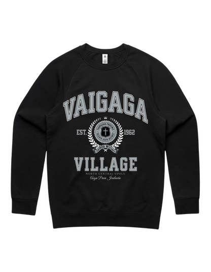 Vaigaga Varsity Crewneck 5100 - AS Colour - Silver Print