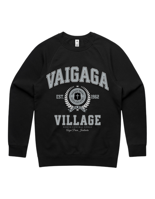 Vaigaga Varsity Crewneck 5100 - AS Colour - Silver Print