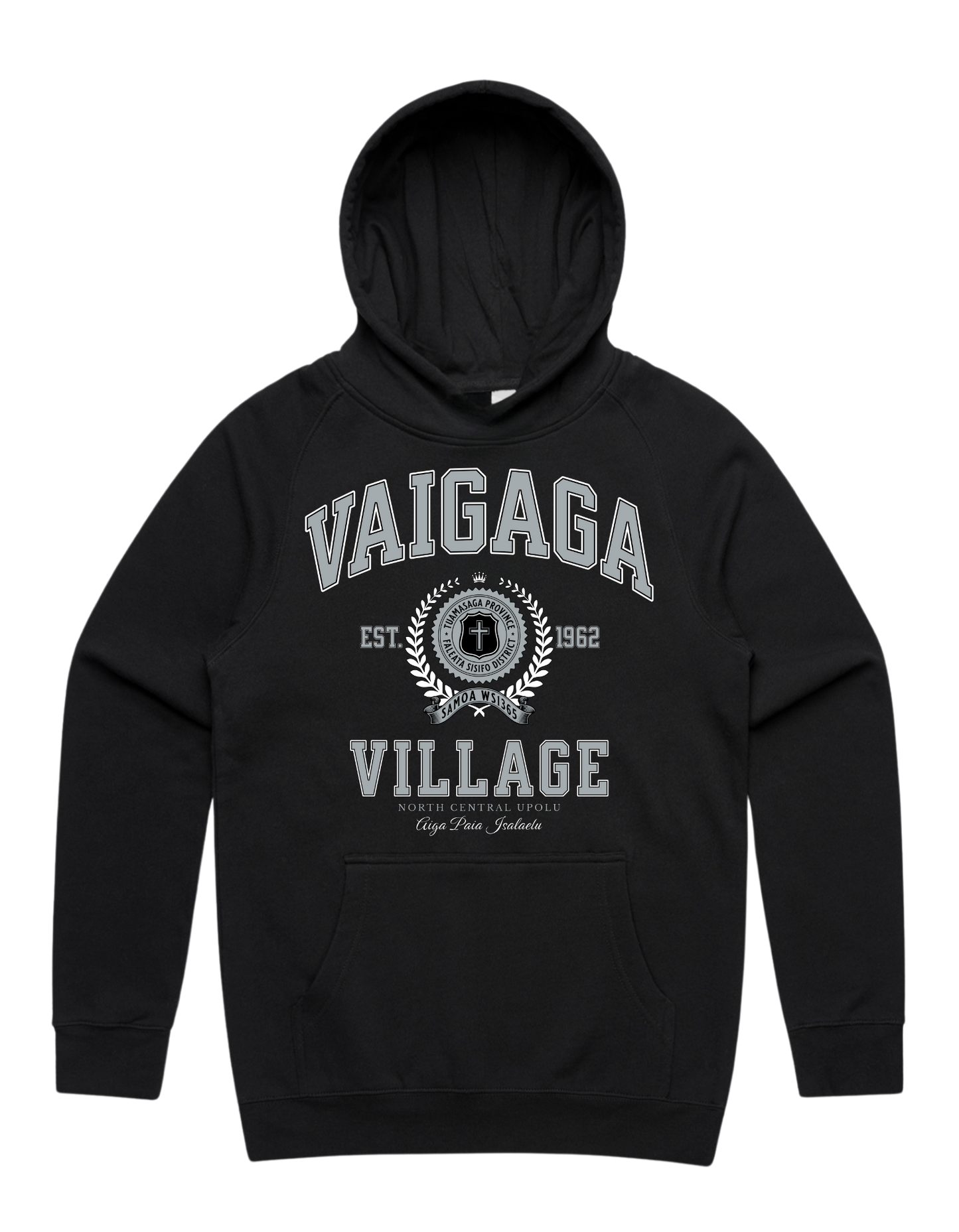 Vaigaga Varsity Supply Hood 5101 - AS Colour - Silver Print