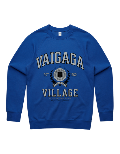 Vaigaga Varsity Crewneck 5100 - AS Colour - Silver Print