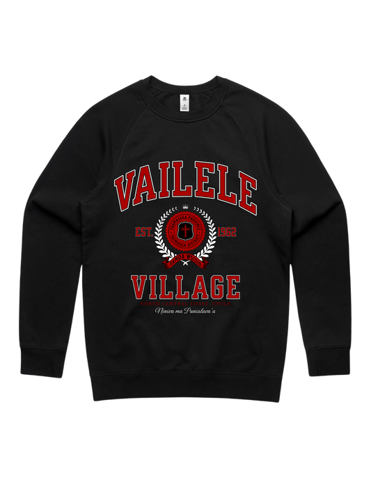 Vailele Varsity Crewneck 5100 - AS Colour - Red Print