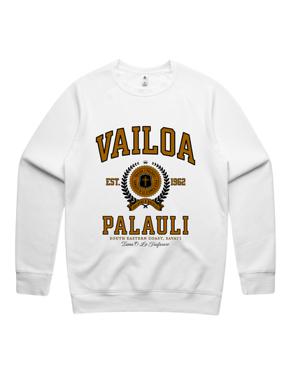 Vailoa Palauli Varsity Crewneck 5100 - AS Colour - Brown Print