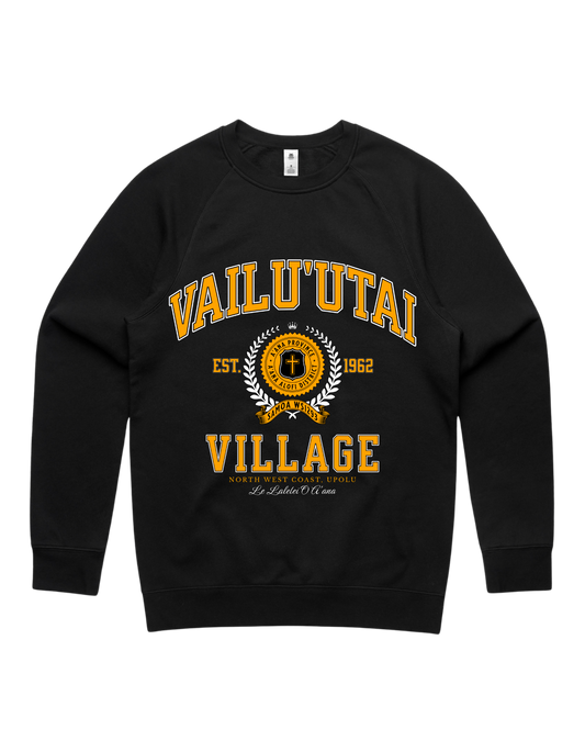 Vailu'utai Varsity Crewneck 5100 - AS Colour - Gold Print