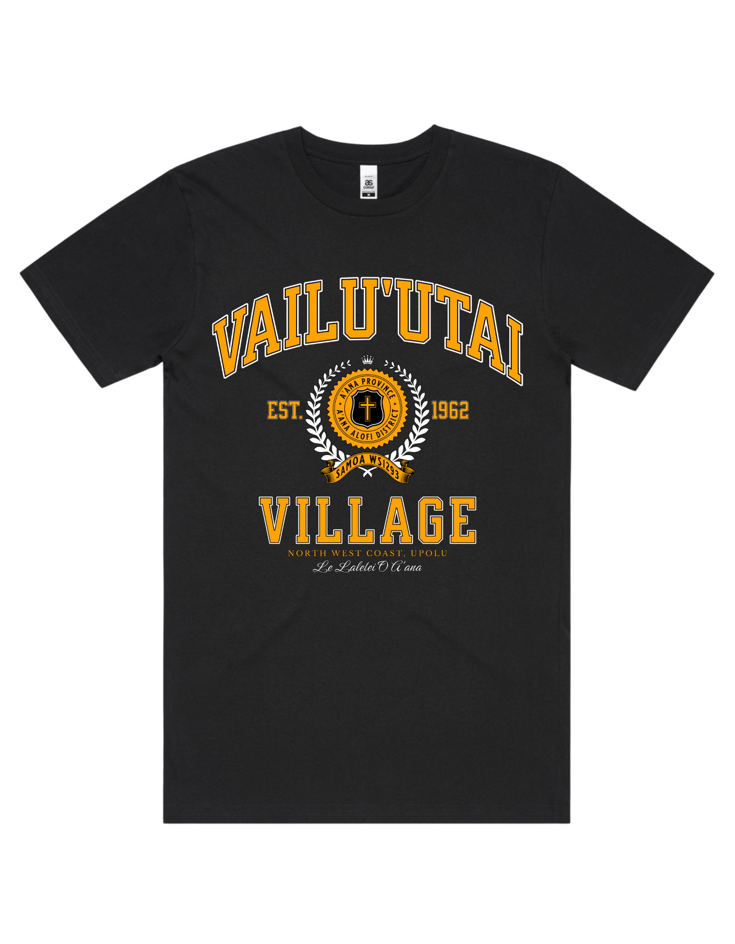 Vailu'utai Varsity Tee 5050 - AS Colour - Gold Print