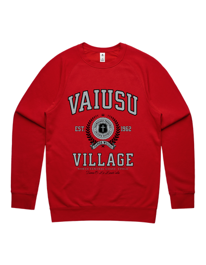 Vaiusu Varsity Crewneck 5100 - AS Colour - Silver Print