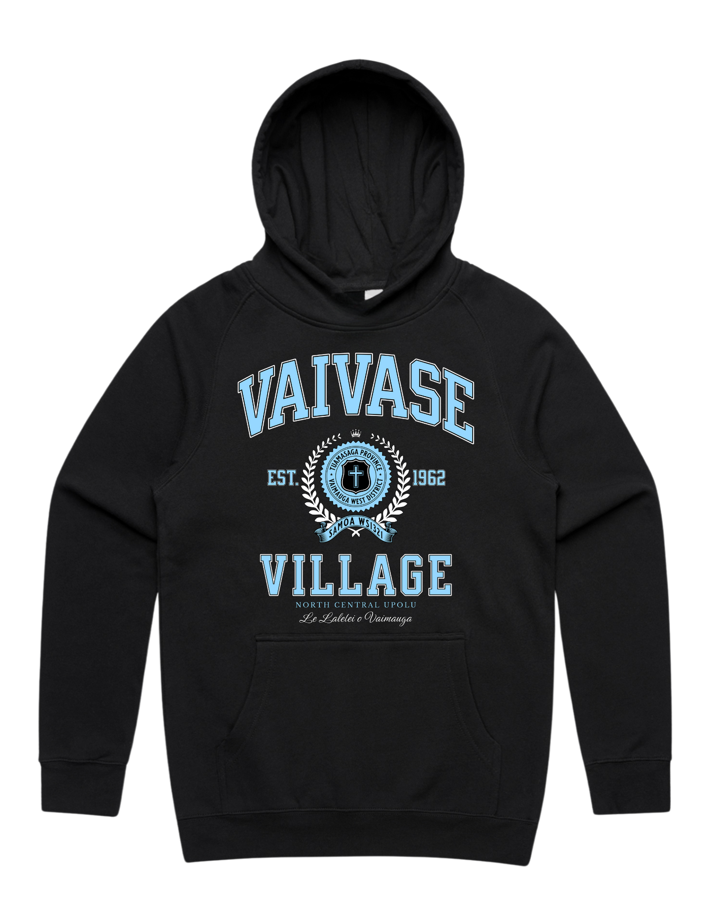 Vaivase Varsity Hood 5101 - AS Colour - Sky Blue Print