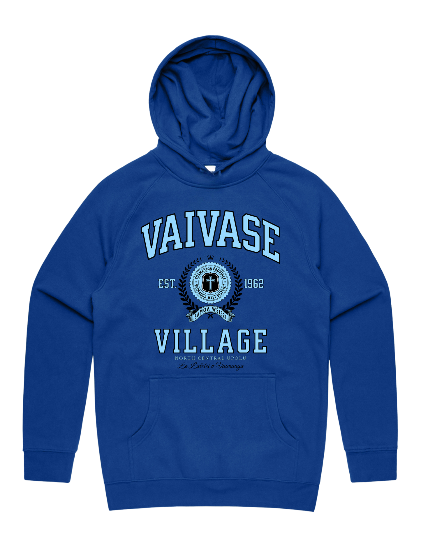 Vaivase Varsity Hood 5101 - AS Colour - Sky Blue Print